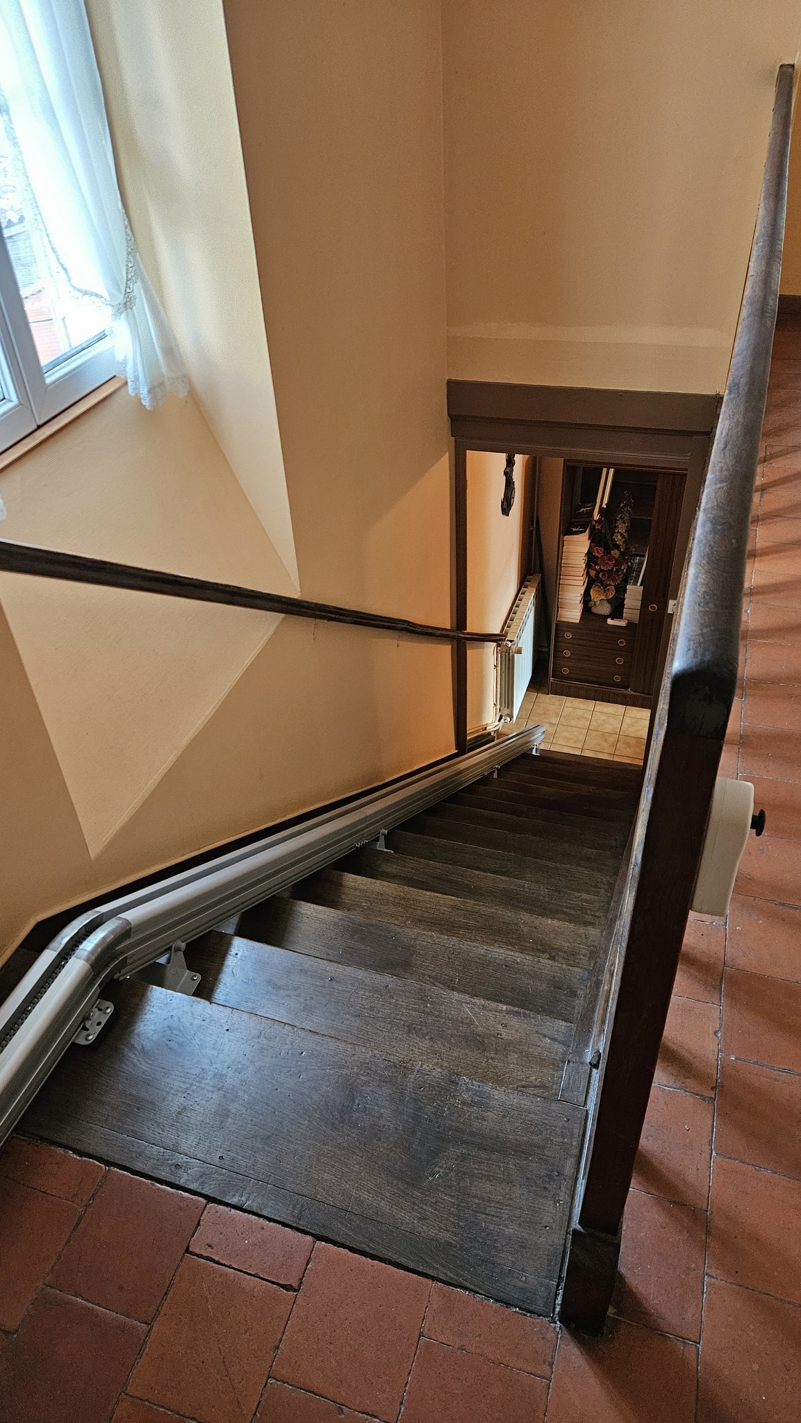 Installation d'un Monte-Escalier droit modèle UP STAIRLIFT - Photo 3