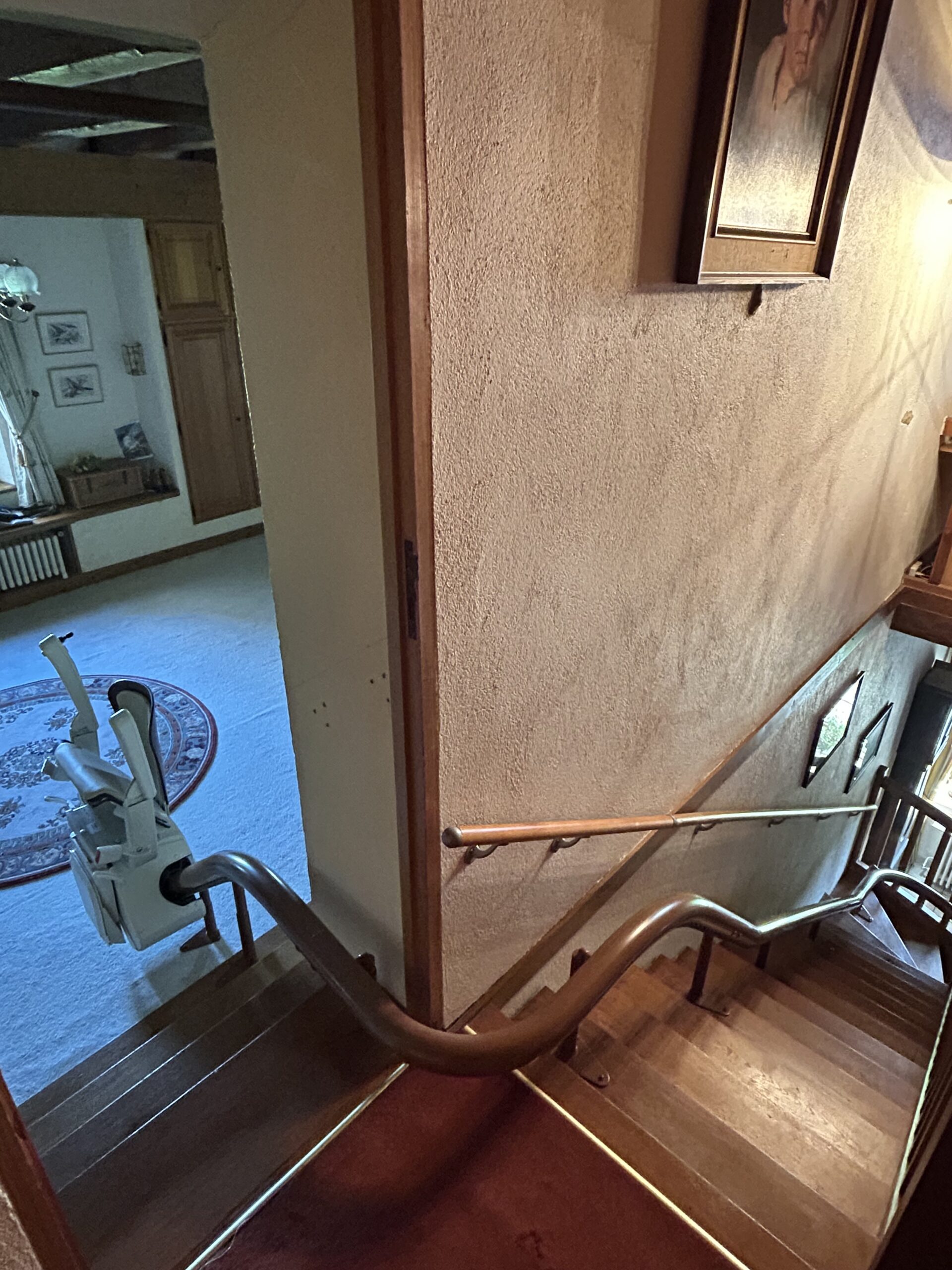 INSTALLATION D'UN MONTE ESCALIER HANDICARE TYPE VAN GOGH - Photo 7