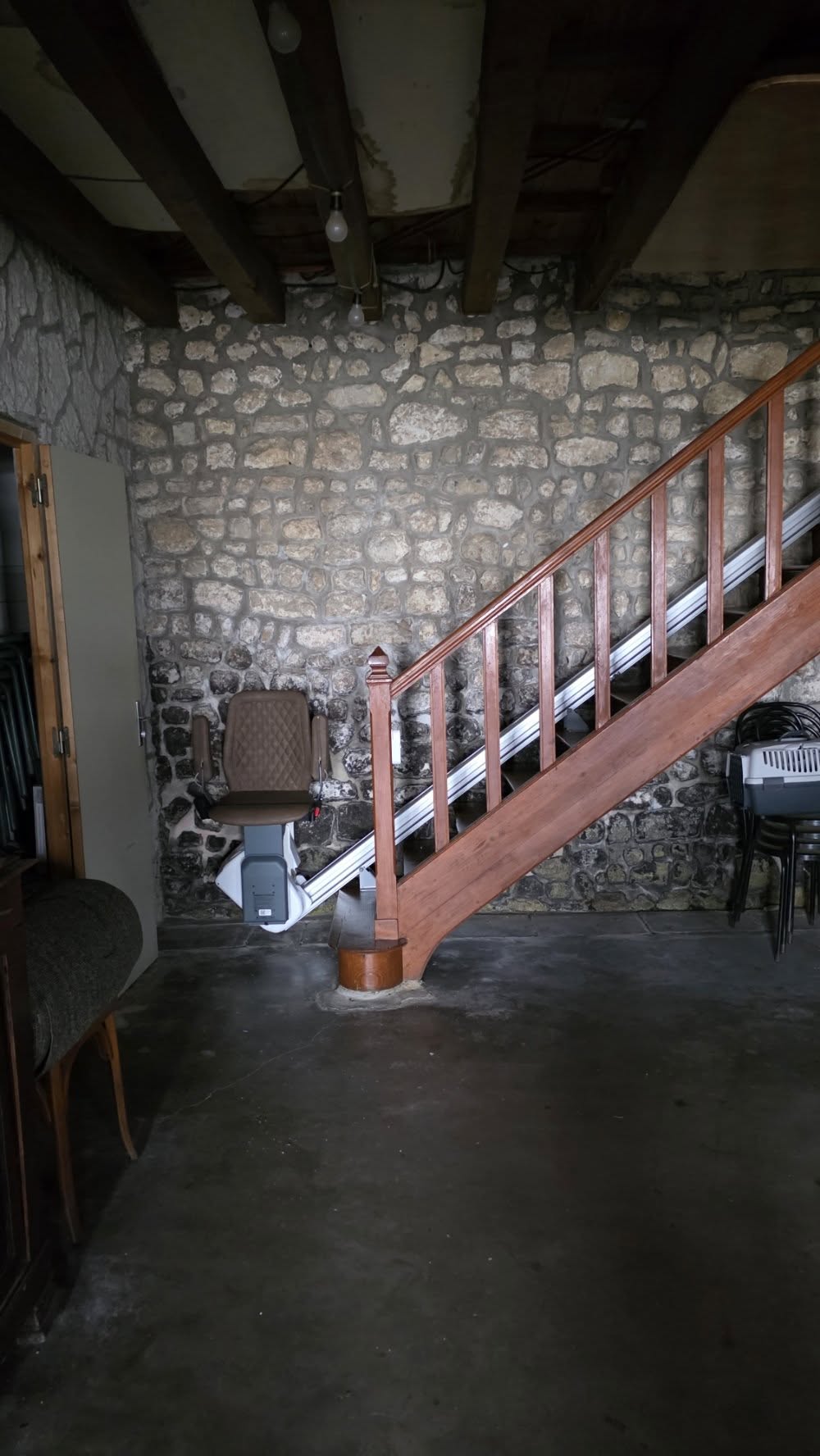 Installation d'un Monte-Escalier droit modèle UP STAIRLIFT - Photo 5